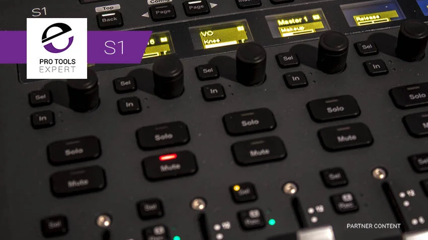 Avid S1 Control Surface - Using Plugins | Pro Tools - The leading